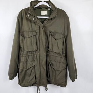 Aritzia Wilfred Military Jacket in Green size 2
